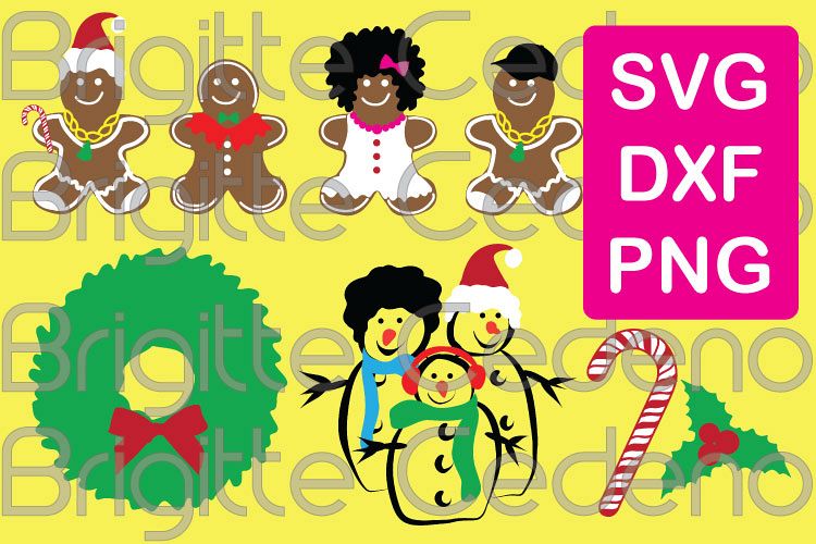 Christmas Collection 1 svg, dxf, png
