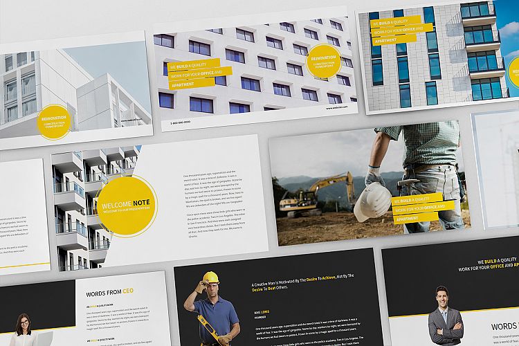 Construction Powerpoint Presentation