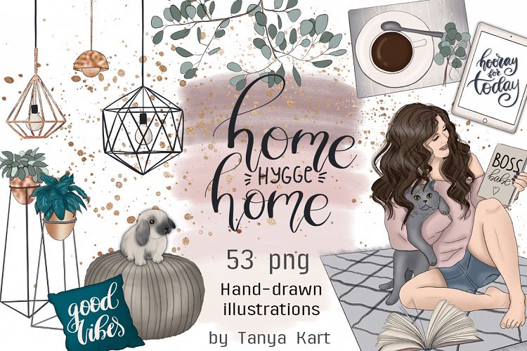Home Hygge Home Hand Painted Design Kit