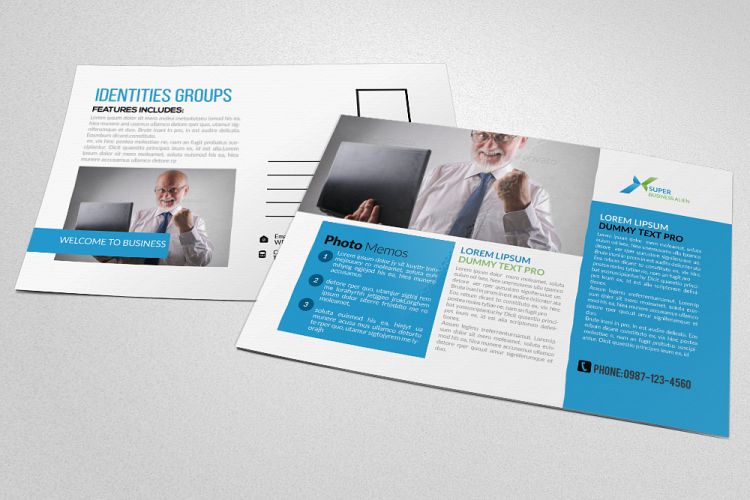 Business Service Postcard