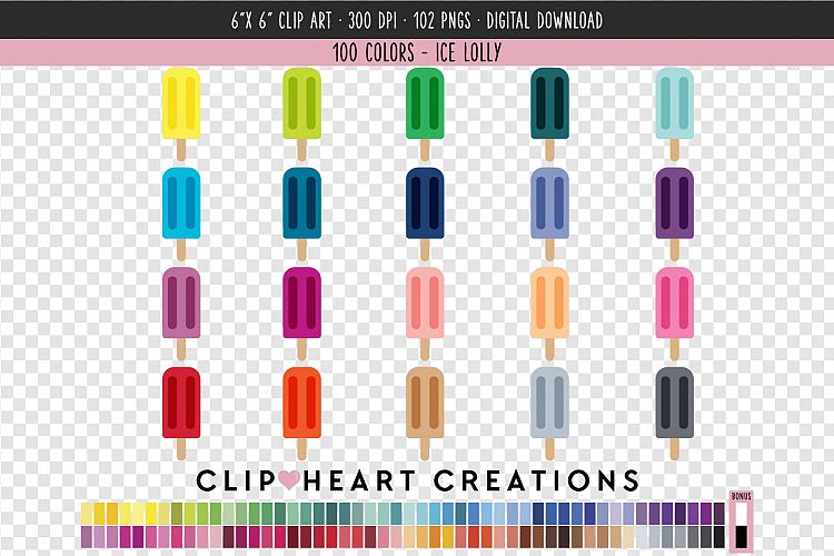 Ice Lolly Clip Art - 100 Clip Art Graphics