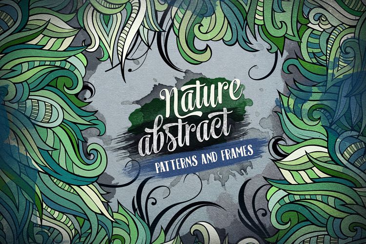 Nature Abstract Patterns & Frames