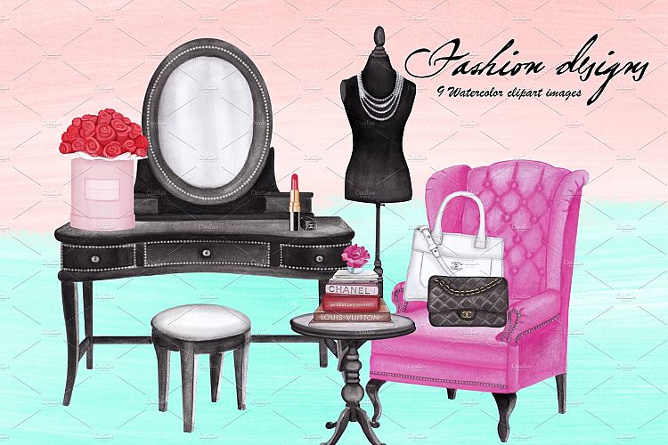 Fashion Clipart Images by Whimseez