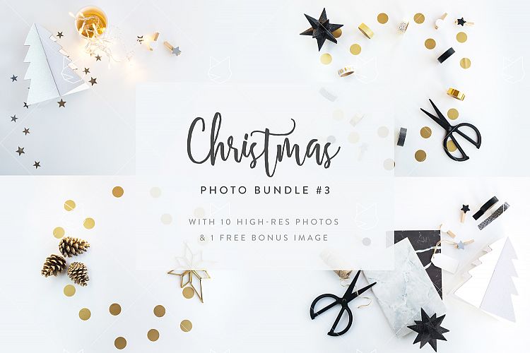 Christmas Photo Bundle #3 with FREE BONUS
