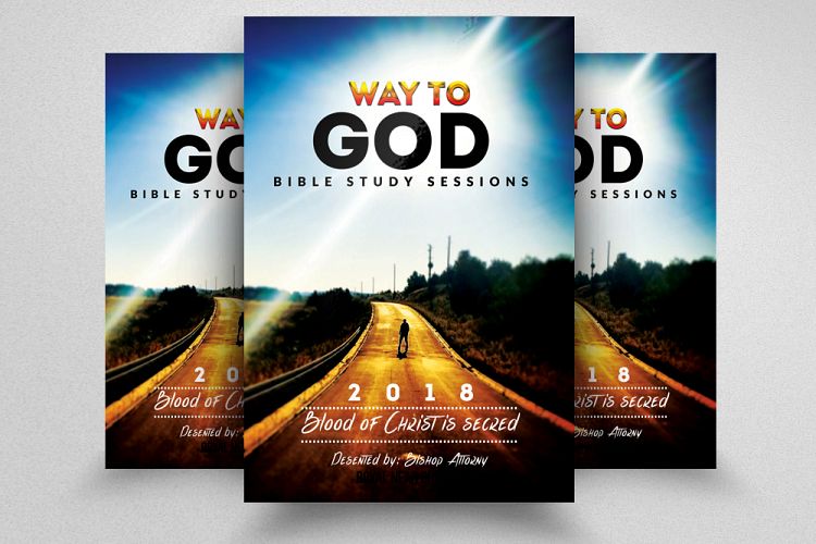 Way to God Church Flyer