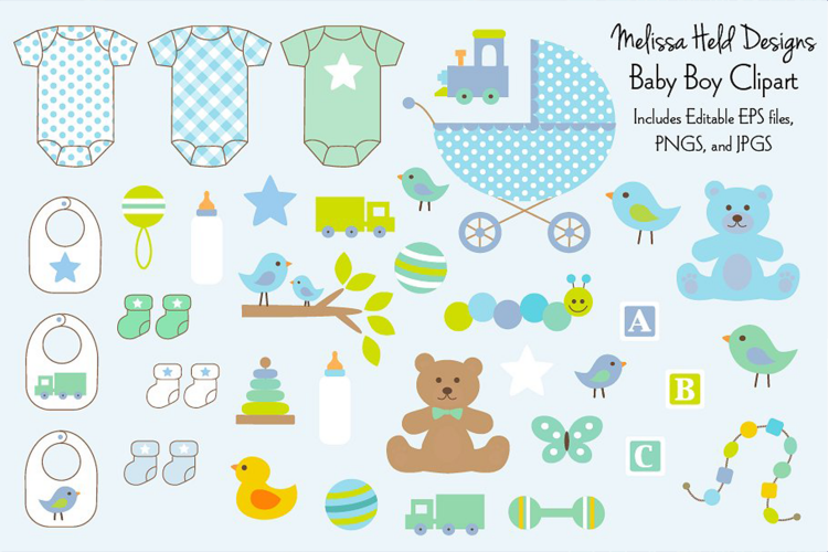 Baby Boy Clipart