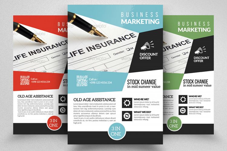 Life Insurance Business Flyer