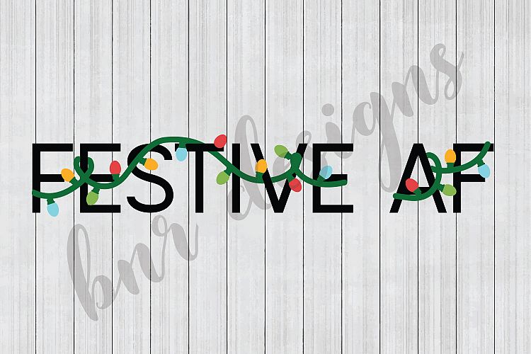 Christmas SVG, Festive SVG, SVG Files, DXF Files
