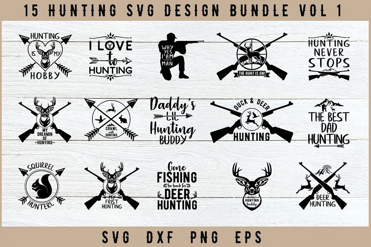 15 hunting svg bundle, deer svg, , Fishing & Drinking ,