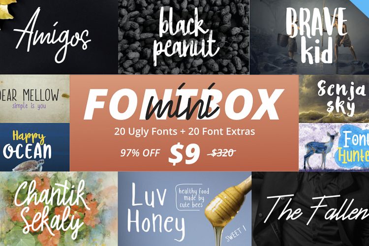 The Font Box Mini 98% OFF
