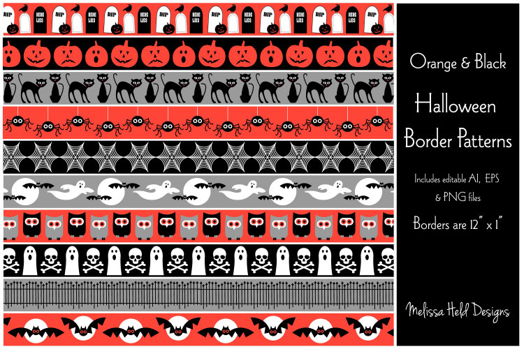Halloween Borders