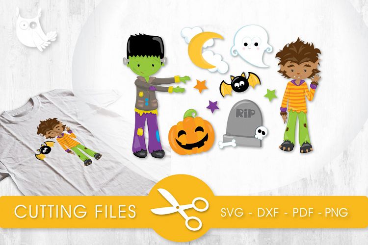 Spooktacular Boys Cutting Files Svg Dxf Pdf Eps Included Cut Files For Cricut And Silhouette Cutting Files Sg 36139 Svgs Design Bundles