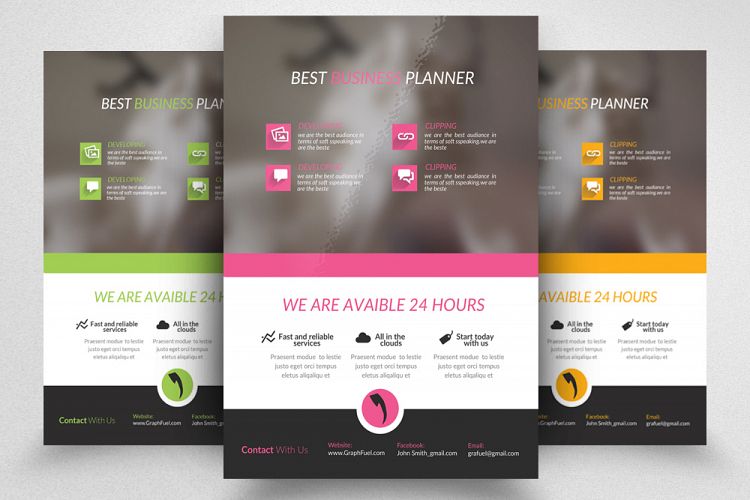 Best Business Planner Flyer