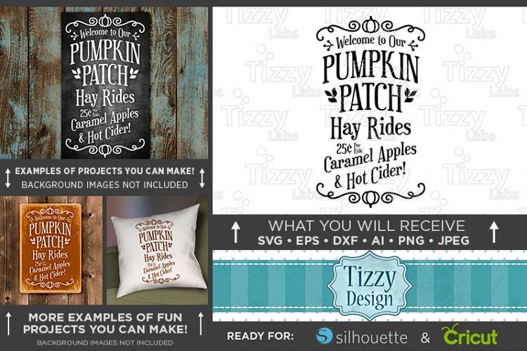 Welcome to Our Pumpkin Hay Rides Thanksgiving SVG - 6015