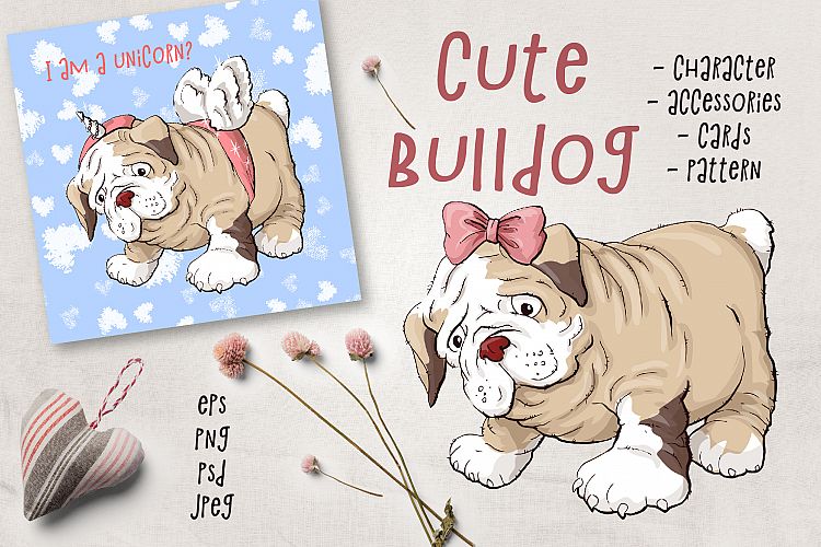 Cute Bulldog
