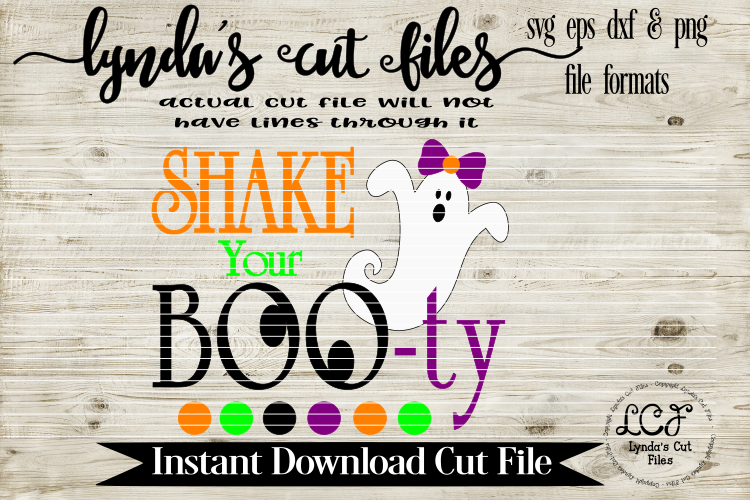 Shake your Booty//Halloween//SVG/EPS/DXF