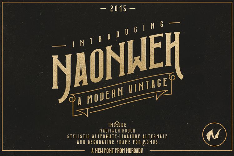 Naonweh Typeface