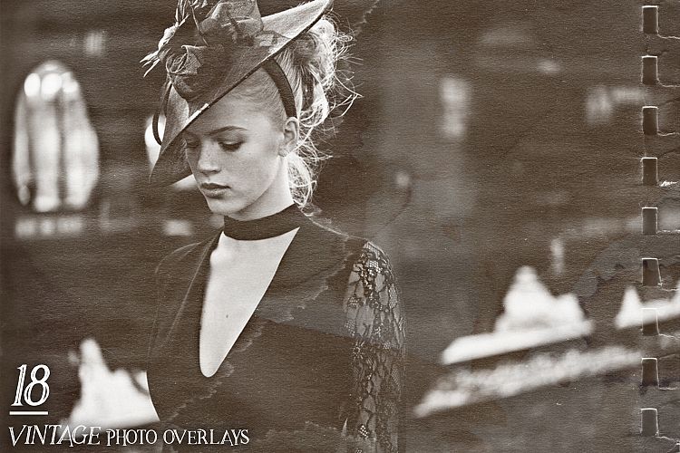 18 Vintage Overlays