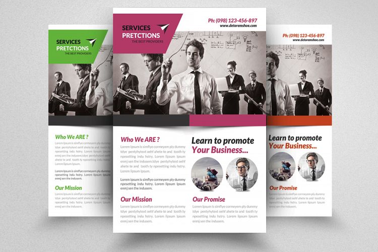  Public Relations Company Flyer Template 