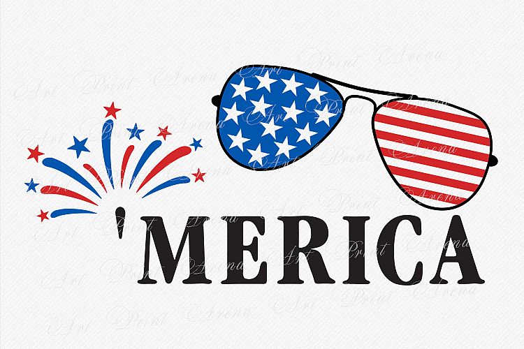 Merica SVG America svg Fourth of July SVG 4th of July Patriotic SVG