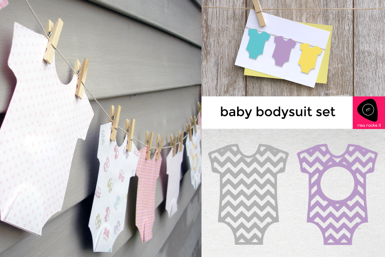 Baby Bodysuit SVG Design