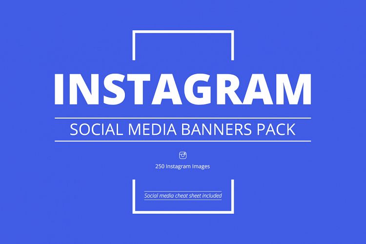 Instagram Social Media Banners Pack
