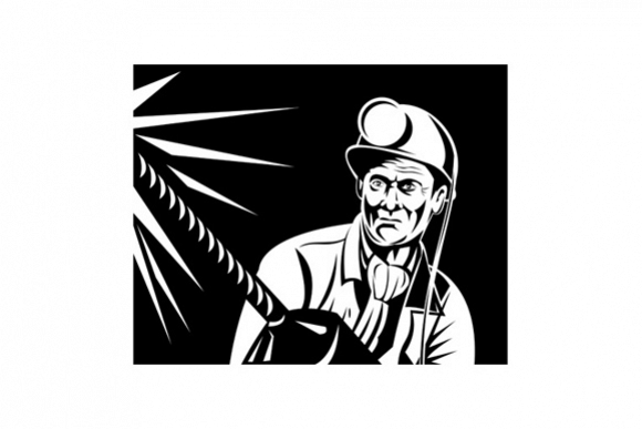 Miner Jack Drill Retro example image 1