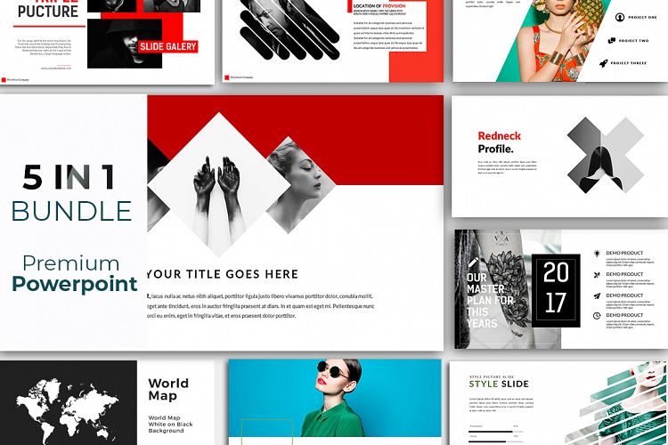 5 In 1 Powerpoint Bundle