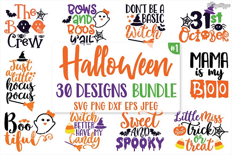 Halloween SVG Bundle, Sayings, Kids, Boys, Girls, Cut Files