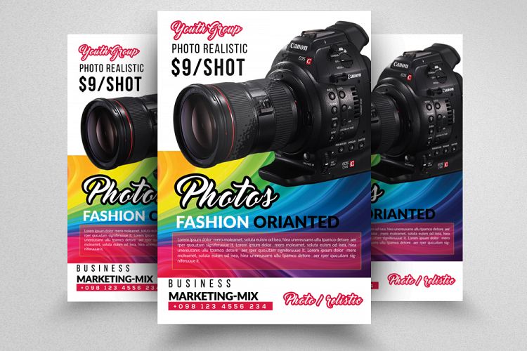 Photography Studio Business Flyer