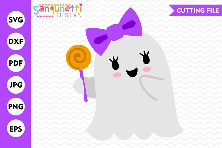 Girl Ghost SVG, Ghost svg, Halloween svg, Fall svg, DXF