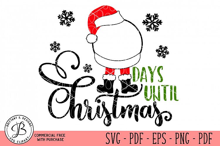 Christmas Countdown SVG
