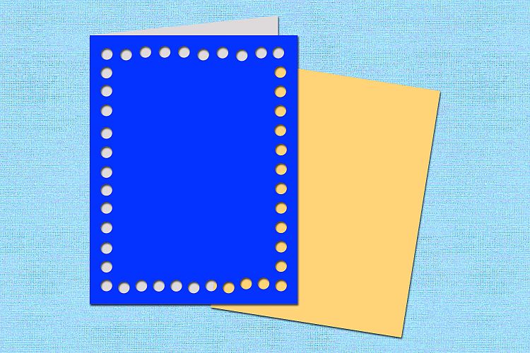 Dots Frame Card