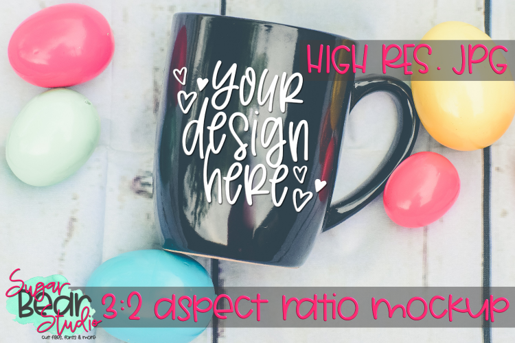 Download Free Mockups Download Black Mug With Eggs Mockup Free Design Resources