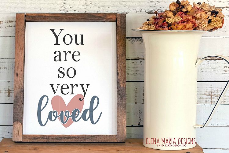 Baby Svg File, You Are So Very Loved Svg, Nursery Sign Svg