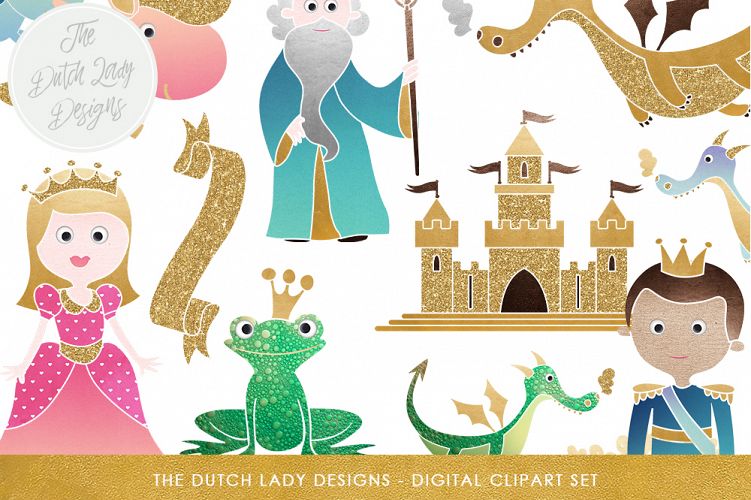 Fairytale Fantasy Clipart Set