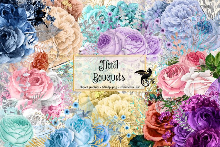 Floral Bouquets Clipart