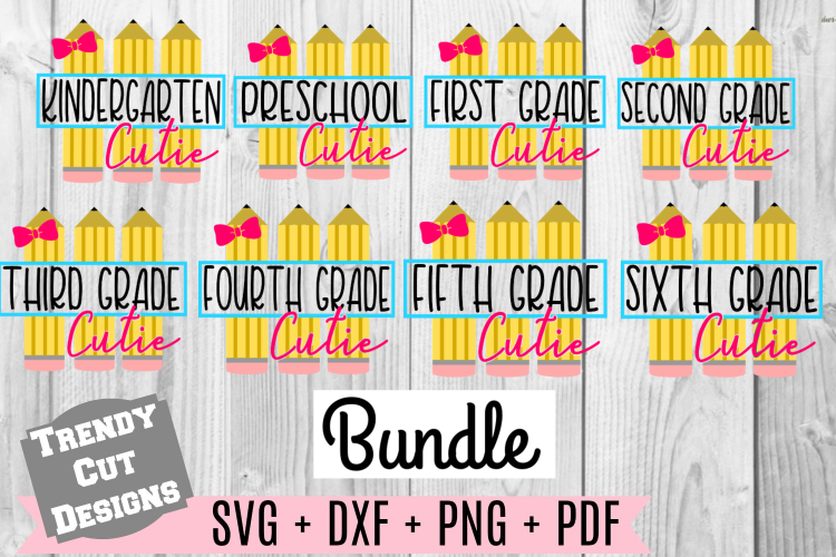 Bundle, Pencil Grade Set, Back to School