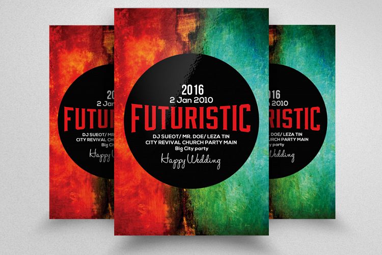 Futuristic Flyer Template