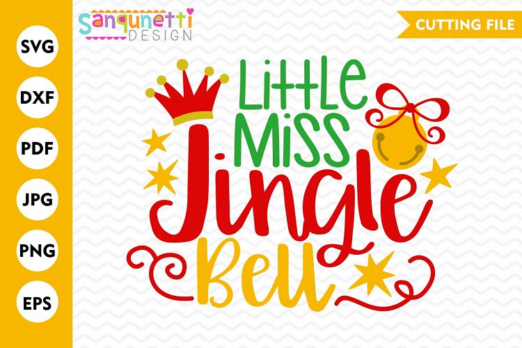 Christmas SVG, jingle bell svg, winter svg