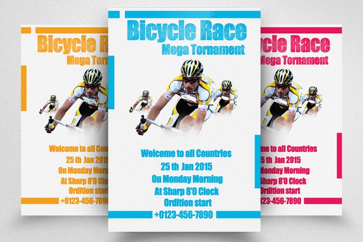 Bicycle Racing Flyer
