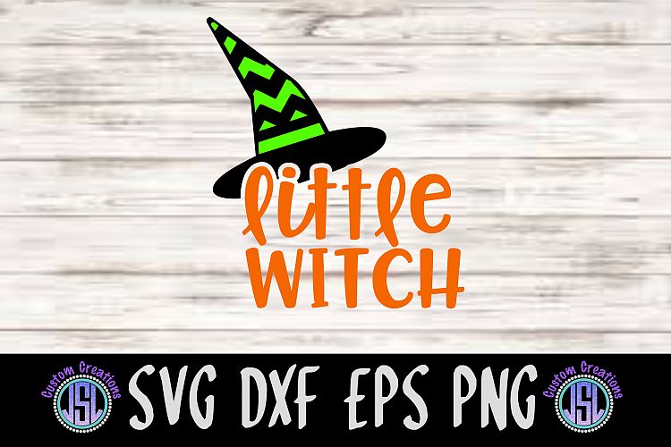 Little Witch | SVG DXF EPS PNG Digital Cut File