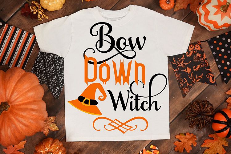 Halloween, witch, witch hat, fall, bow down witch, shirt,svg