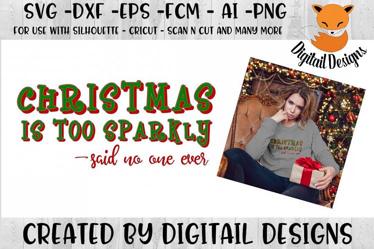 Funny Christmas SVG for Silhouette, Cricut