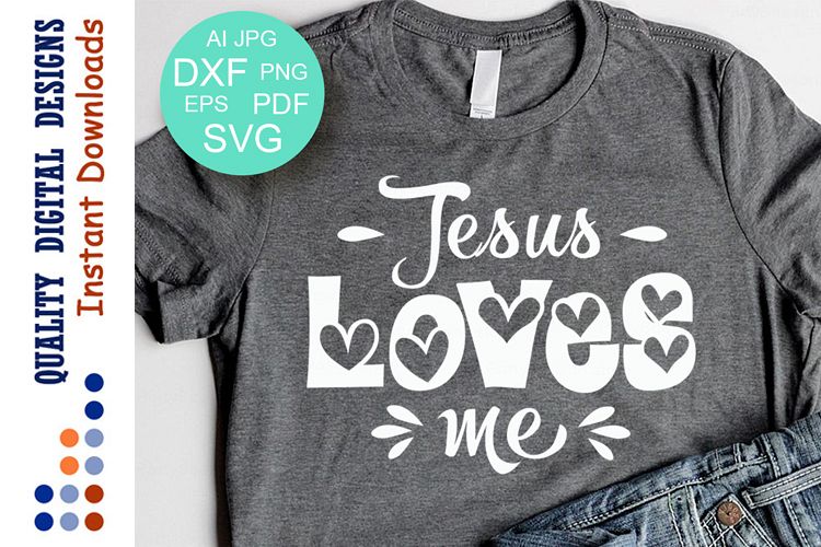 Bible verse svg Jesus loves me svg Bible quote svg Easter