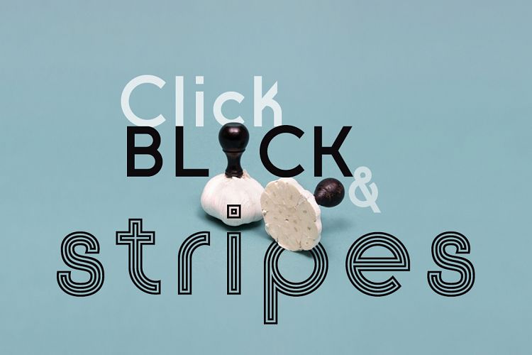 Click: Black   Stripes