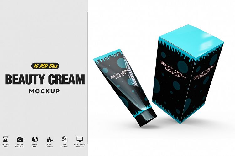 Beauty Cream Mockup 