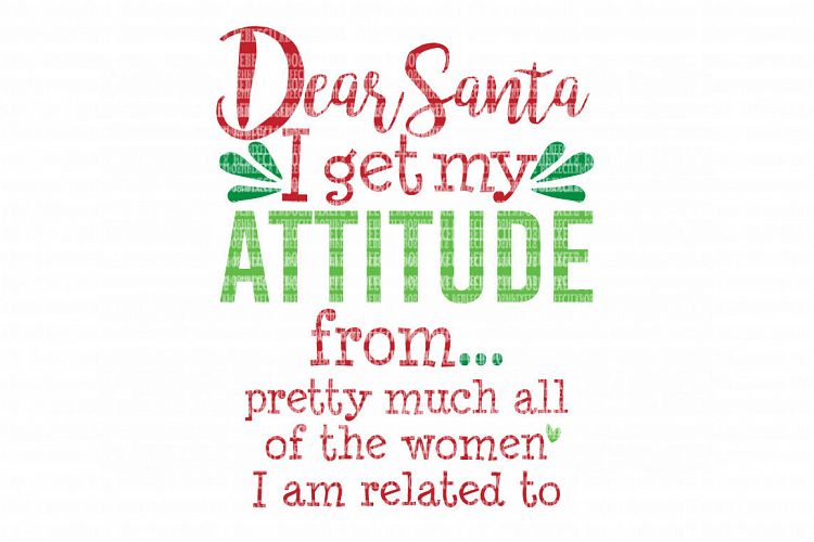 Download Dear Santa Christmas SVG File, SVG Files for Cameo and ...