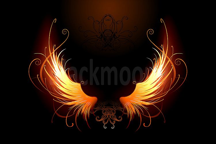 Fiery wings