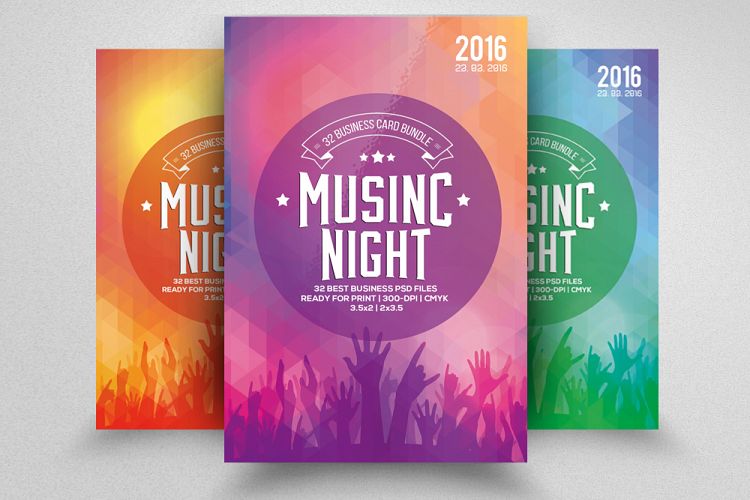 Music Party Night Flyer